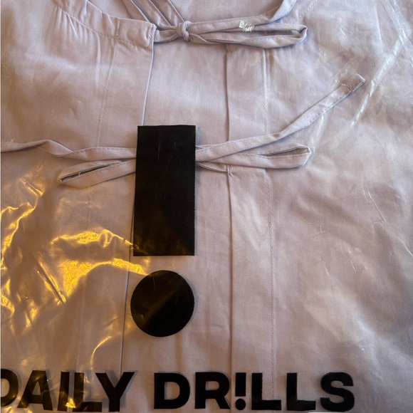 Daily Drills Women's Button Down Shirt - Wink Lavender - Picture 3 of 4